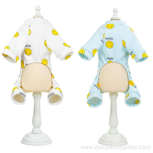 Fashionable printing designers winter cotton dog clothes